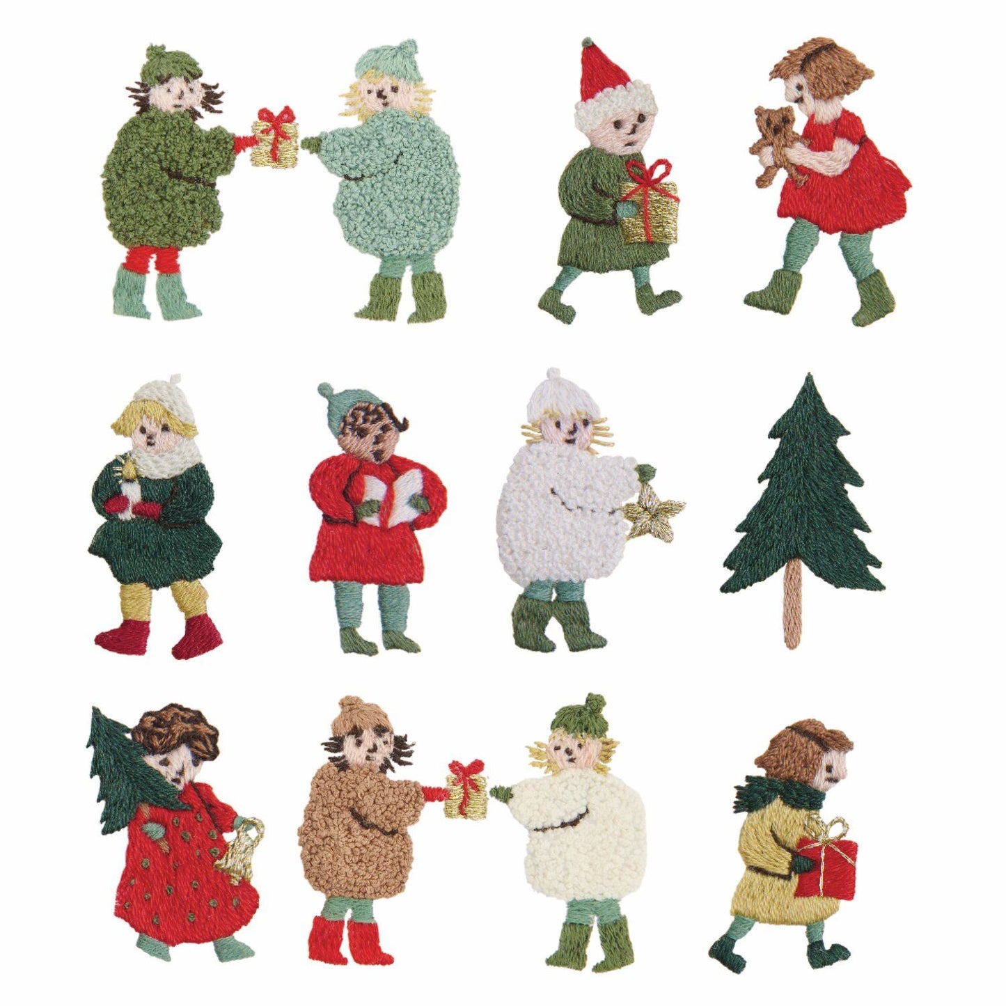 Rico Stick and Stitch Kits - Christmas Market Collection