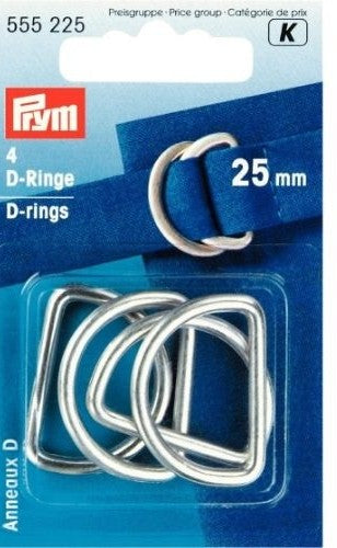 Prym D-rings - Silver