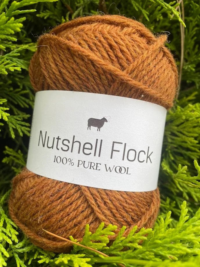 Nutshell Flock - 100% Pure British Wool - DK
