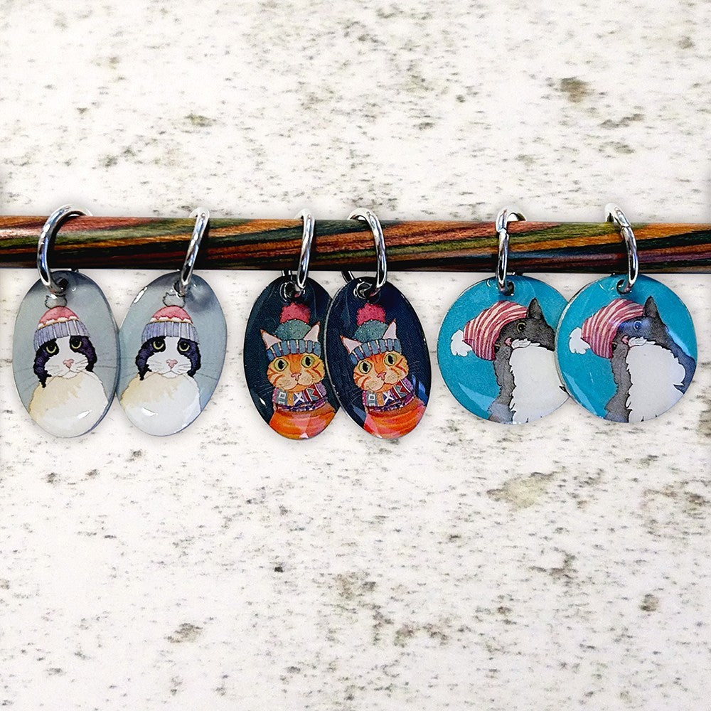 Emma Ball Stitch Markers - Knitters