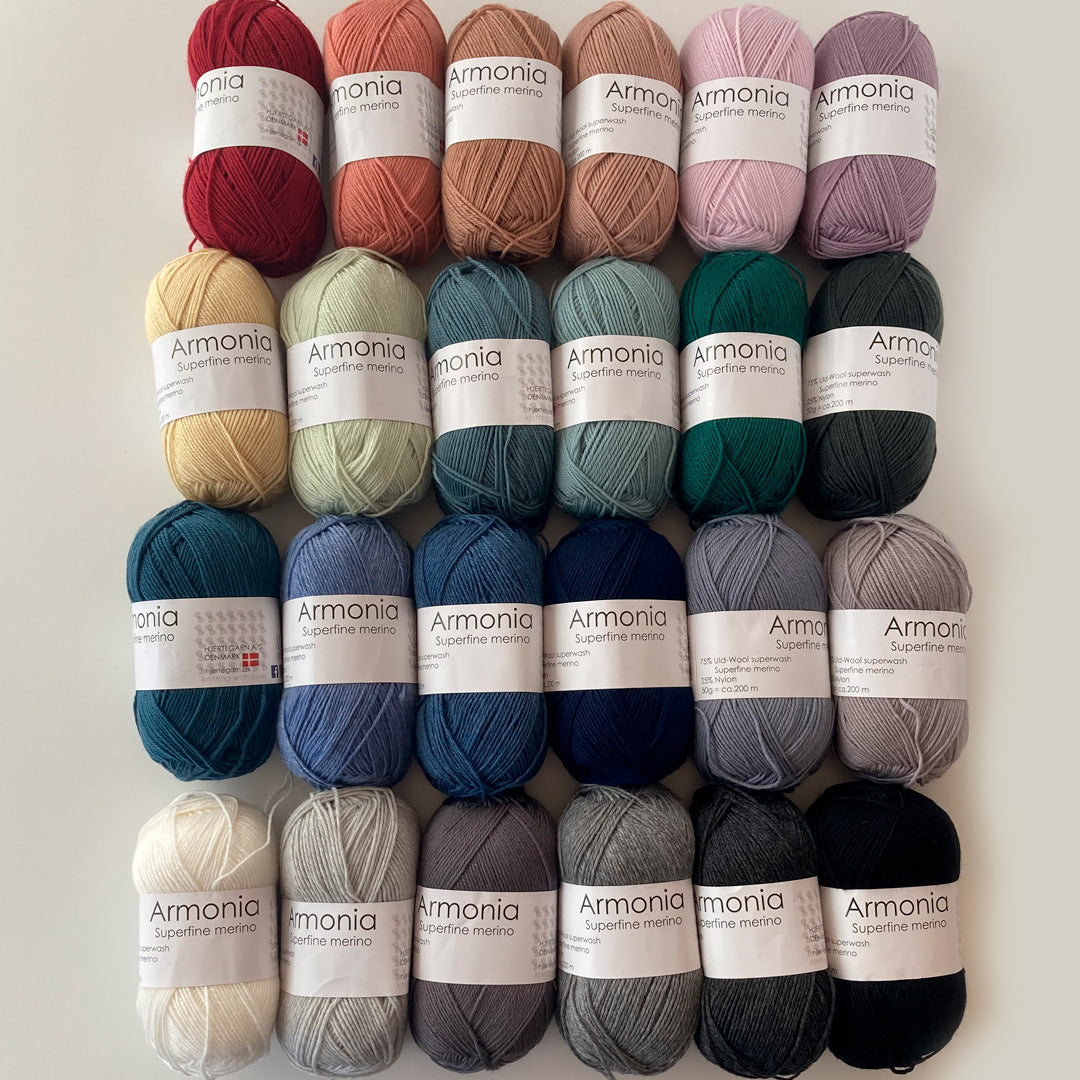 Hjertegarn Armonia Solid 4ply
