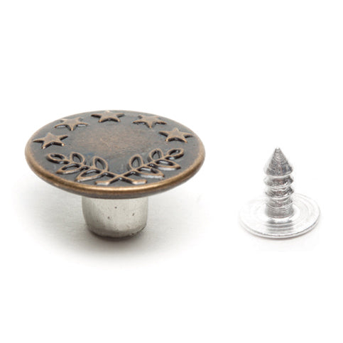 Hemline Jeans Buttons
