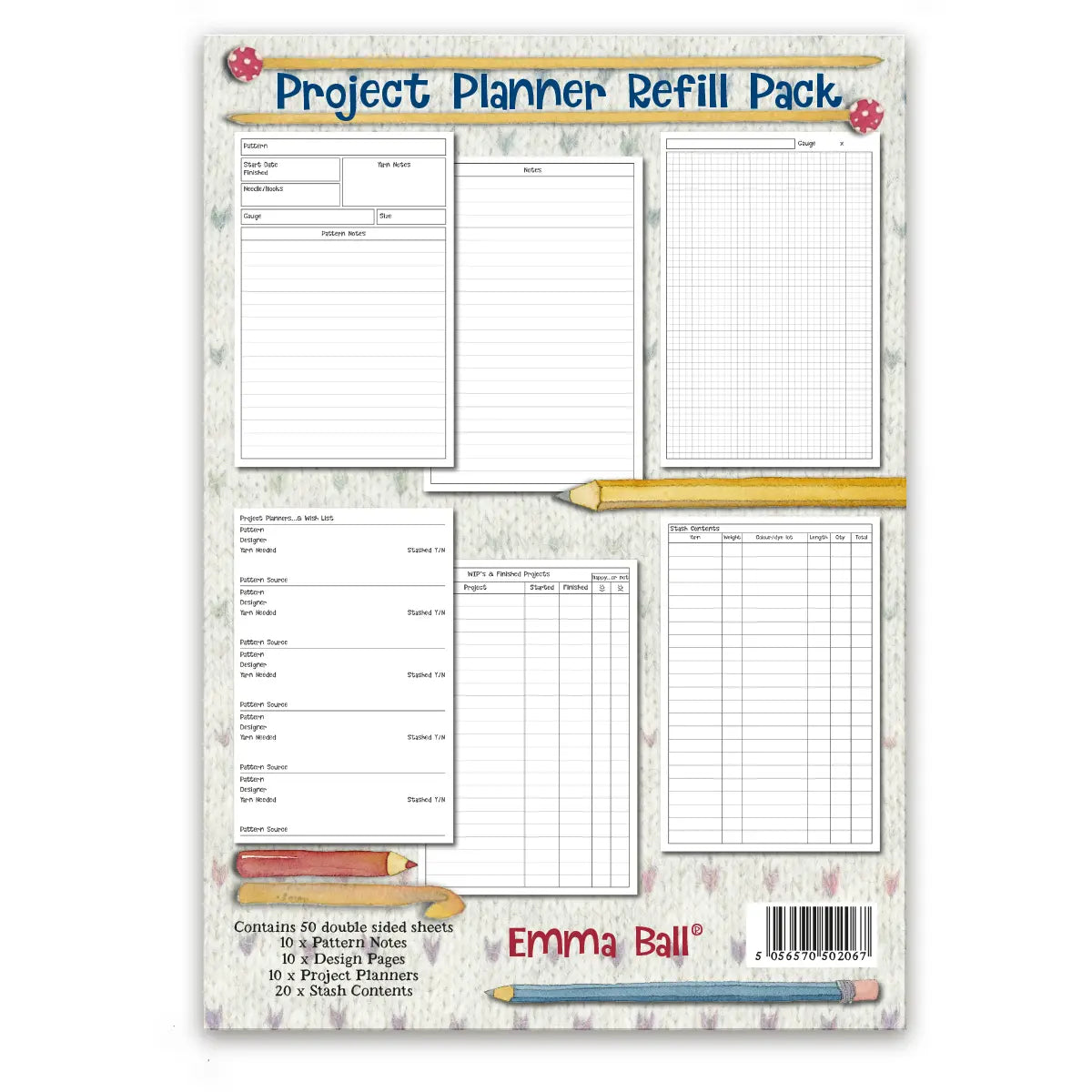 Emma Ball - Project Folders/Refill Packs