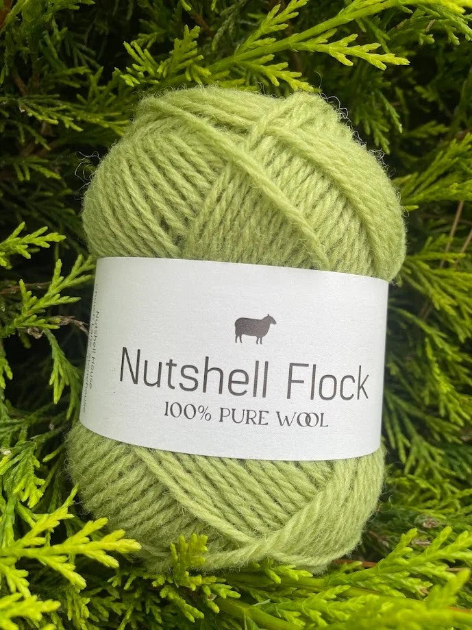 Nutshell Flock - 100% Pure British Wool - DK