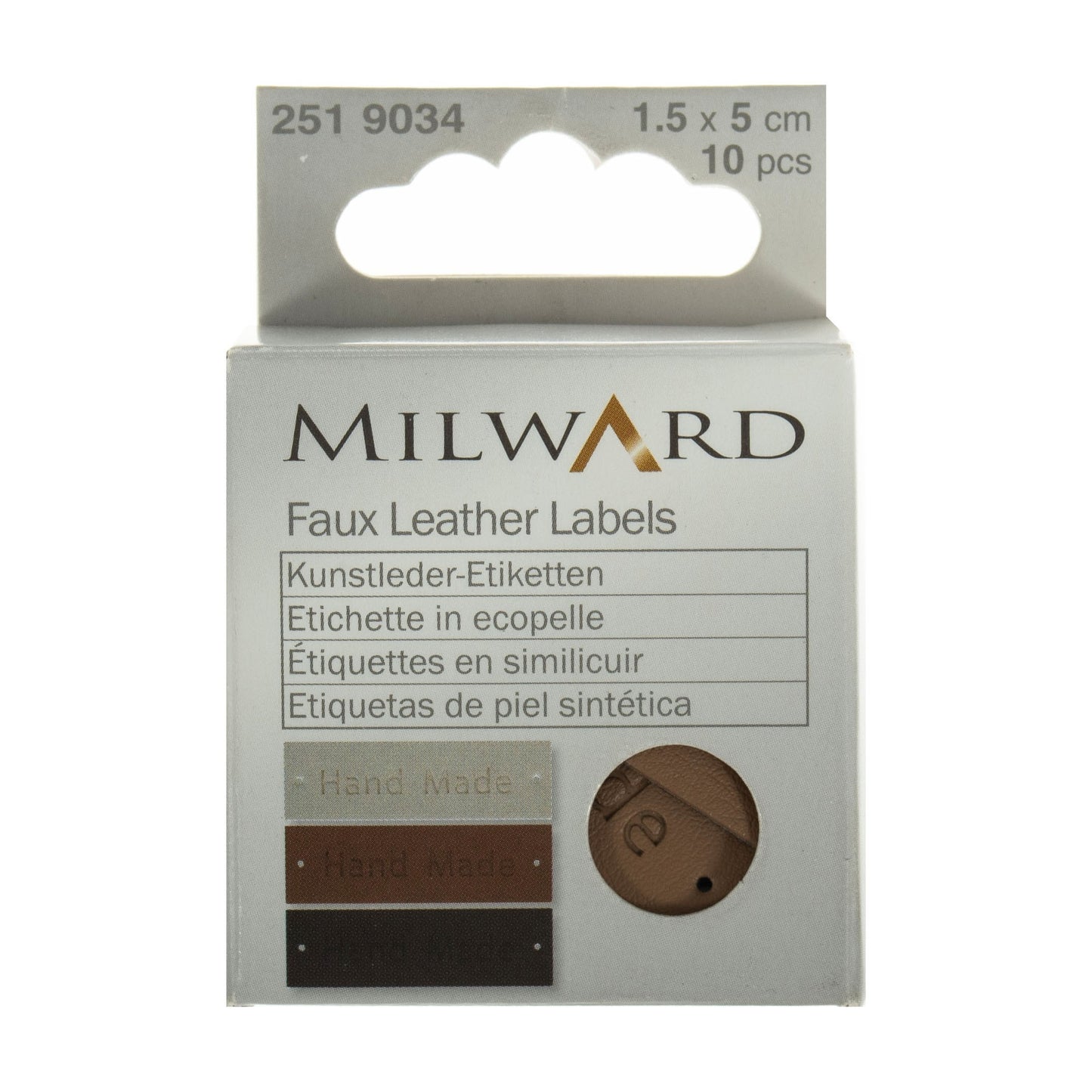 Milward Labels (Leather & Faux Leather)