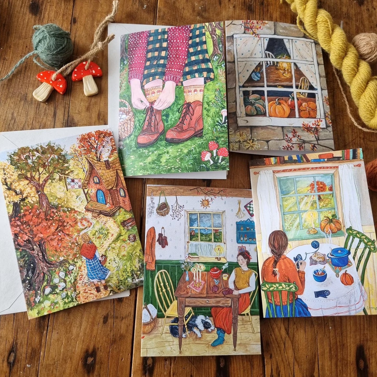 Greetings Cards & Postcards from Fibre Valley Art