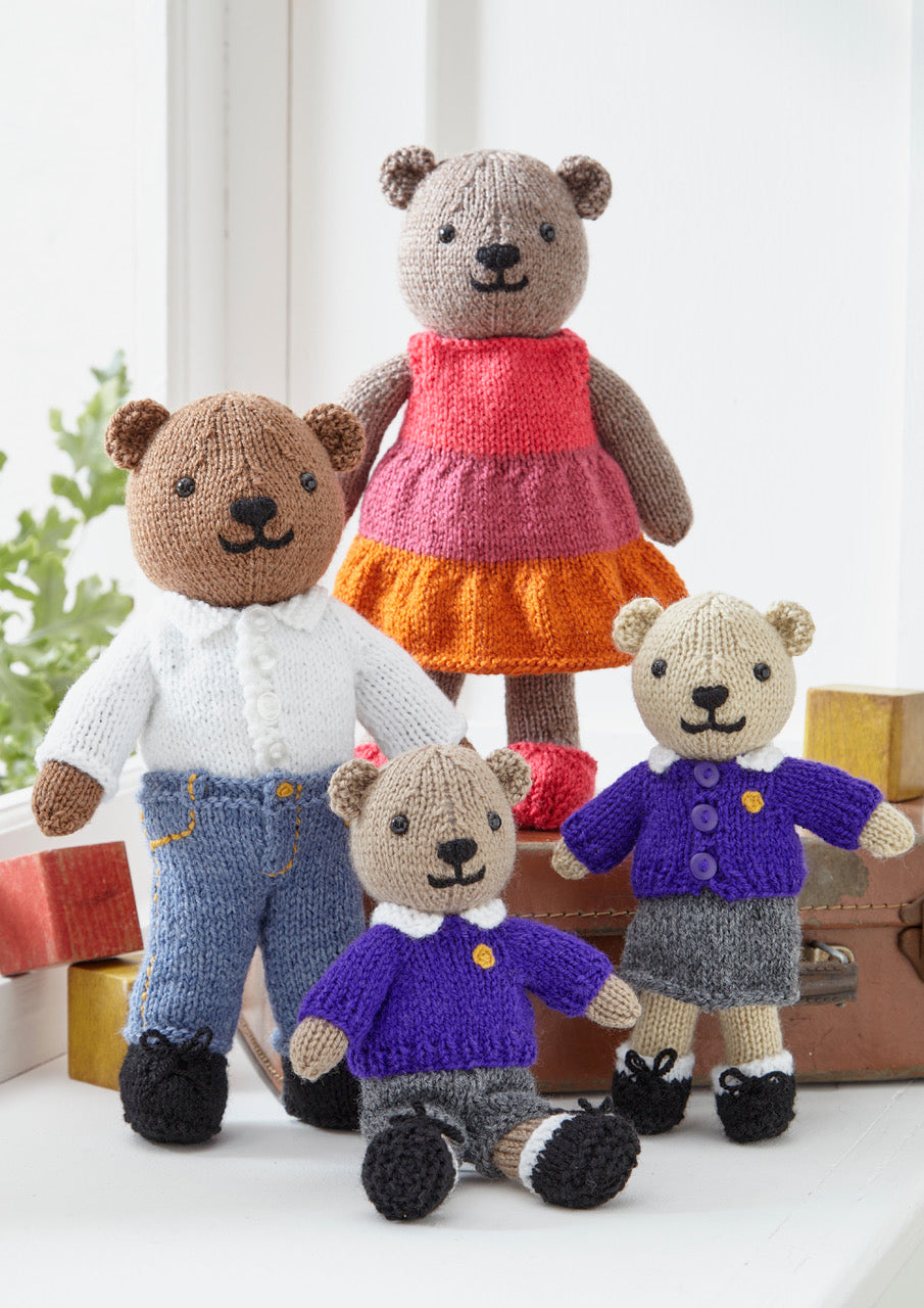 King Cole My Little Bears Book 1 - Pattern Book