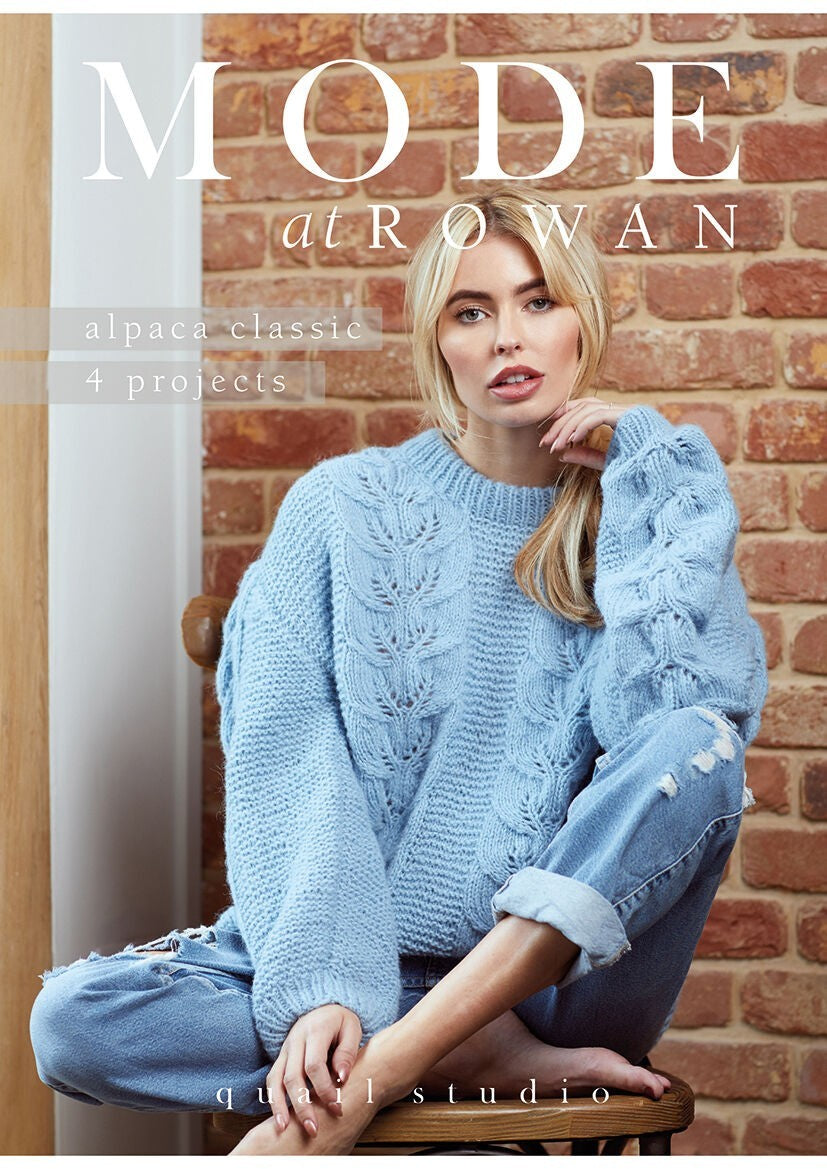 Mode at Rowan Alpaca Classic Pattern Book - REDUCED TO CLEAR