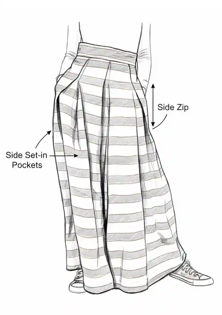 Fabrics by Hilary - Ciao Maria Pattern