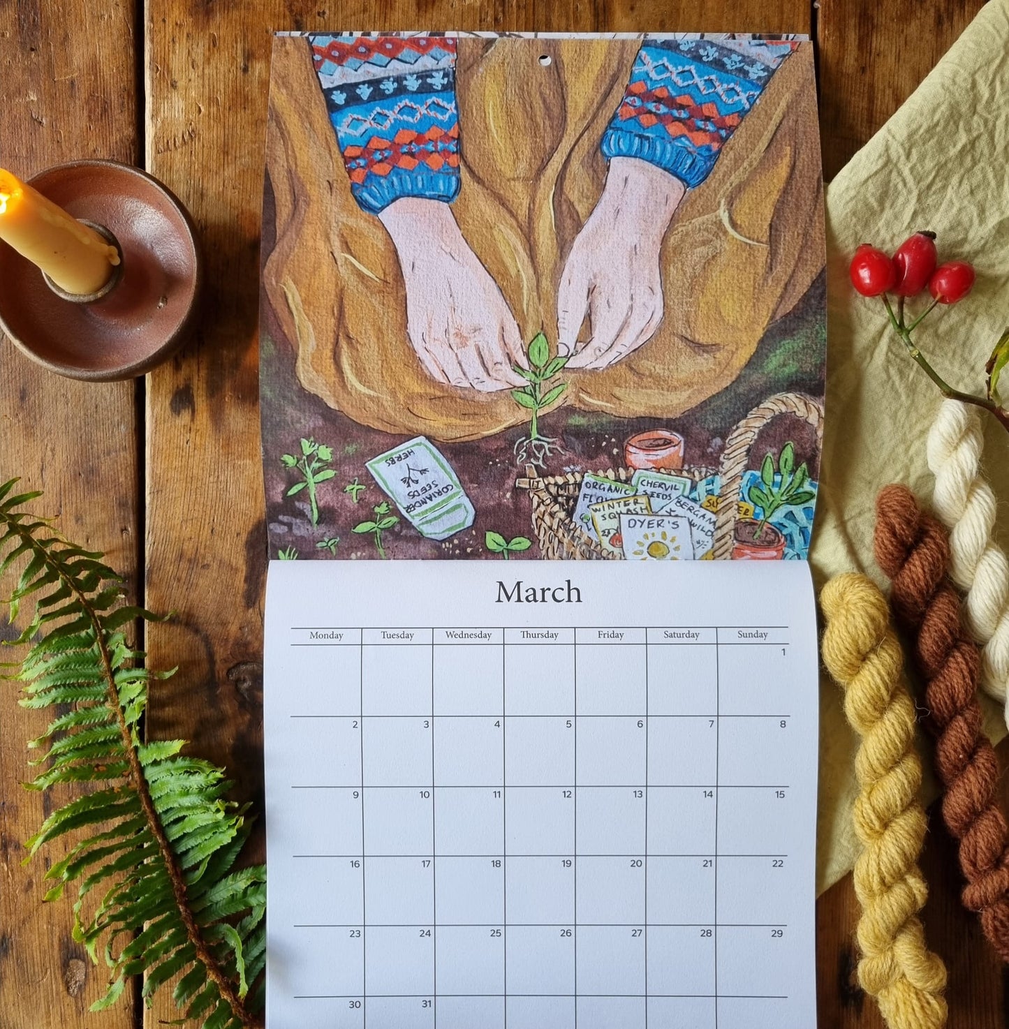 Fibre Valley Art - 2026 Calendar