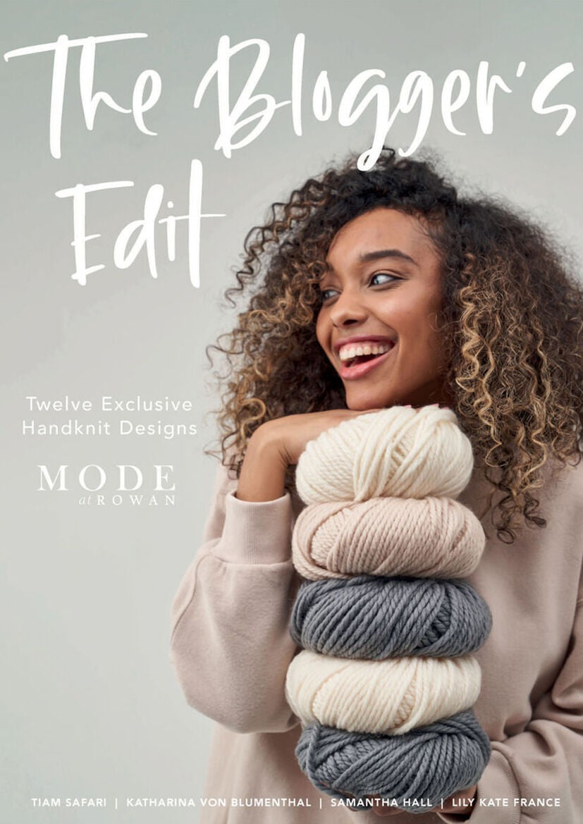 Mode at Rowan The Bloggers Edit Pattern Book