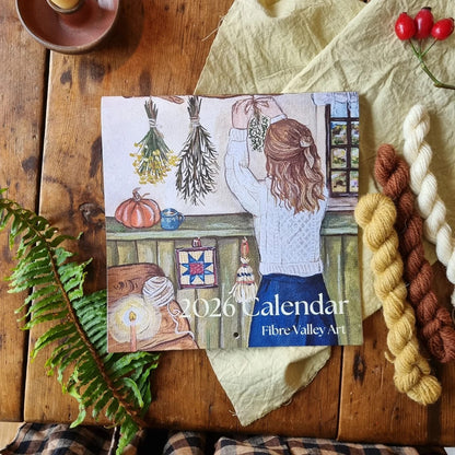 Fibre Valley Art - 2026 Calendar
