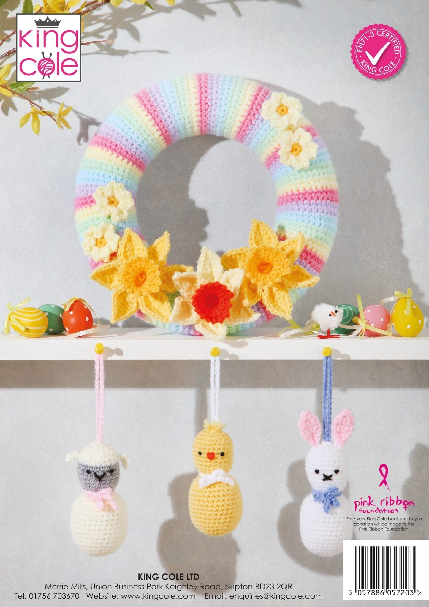 King Cole Springtime Crochet - Book 1