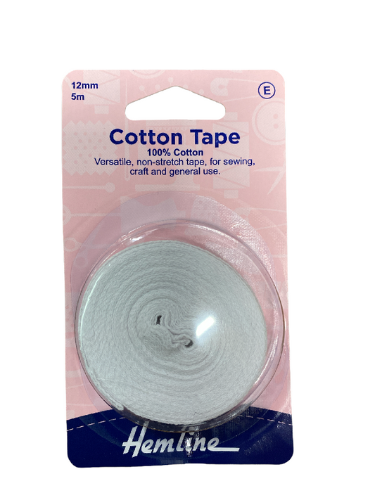 Hemline Cotton Tape
