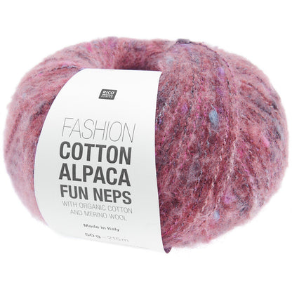 Rico Fashion Cotton Alpaca Fun Neps DK