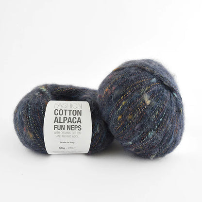Rico Fashion Cotton Alpaca Fun Neps DK