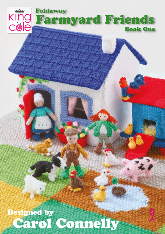 King Cole Foldaway Farmyard Friends Book 1