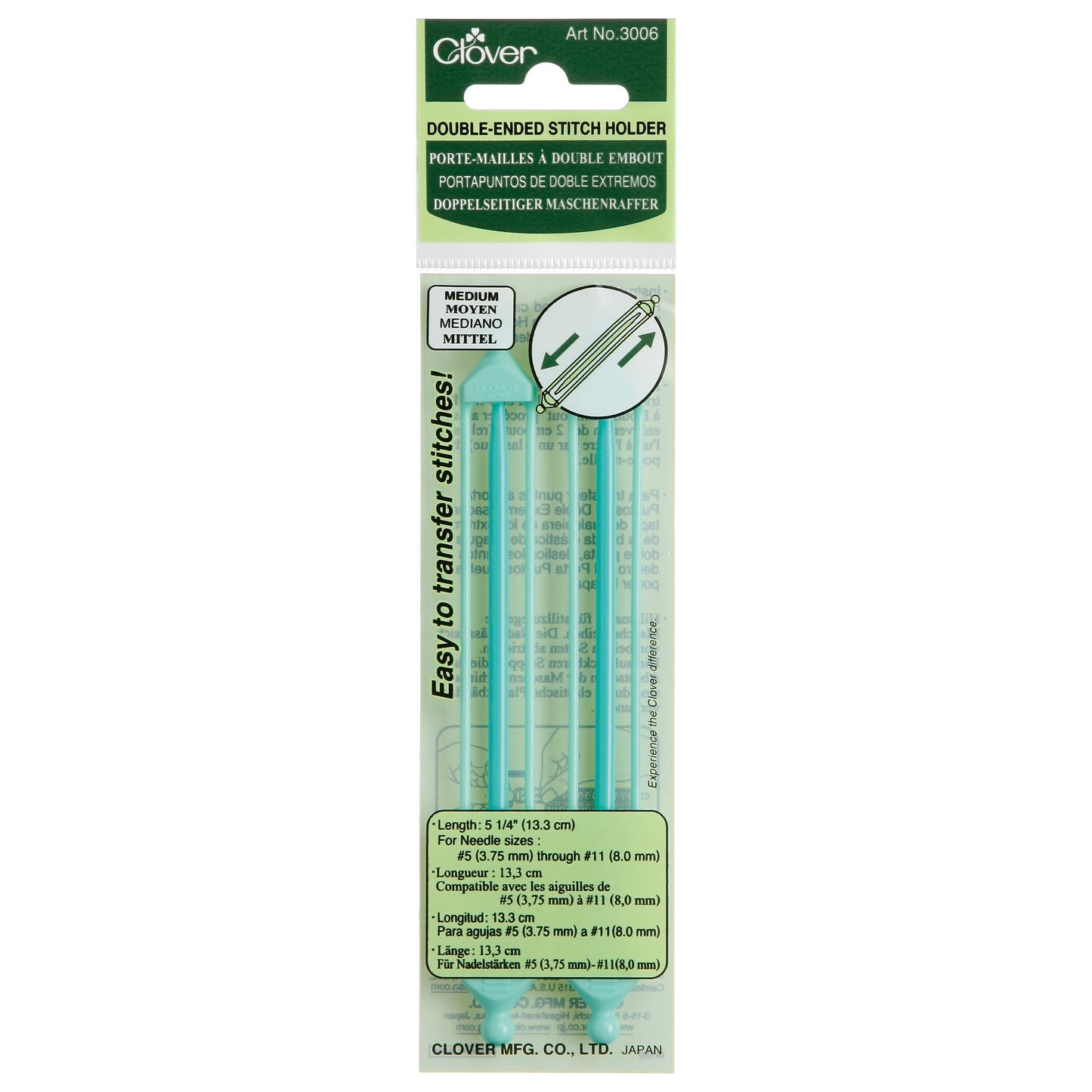 Clover Double Ended Stitch Holder
