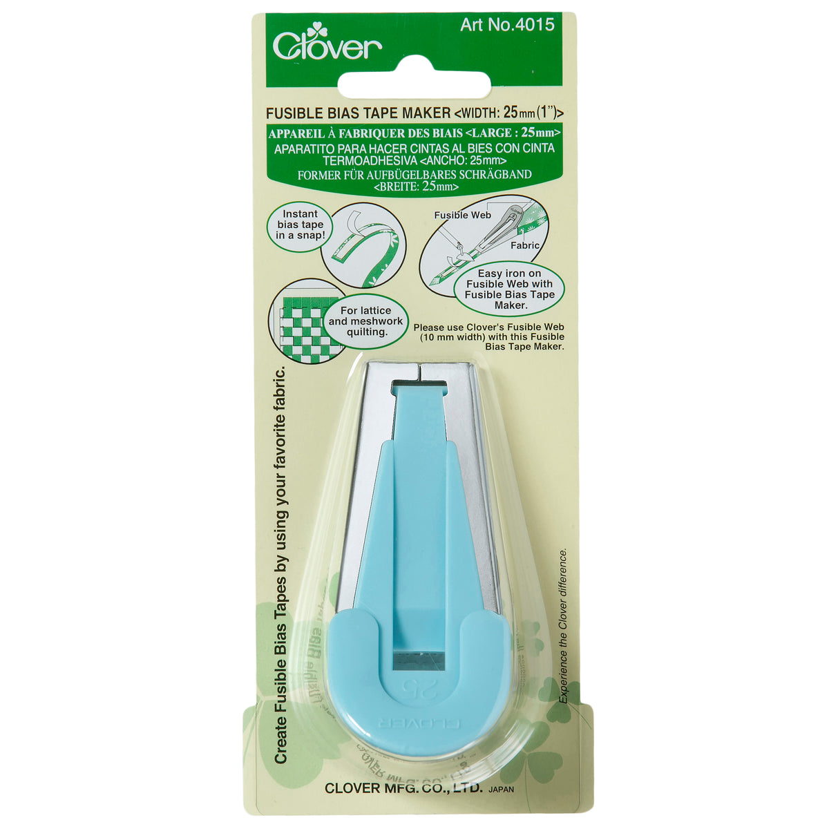 Clover Fusible Bias Tape Maker