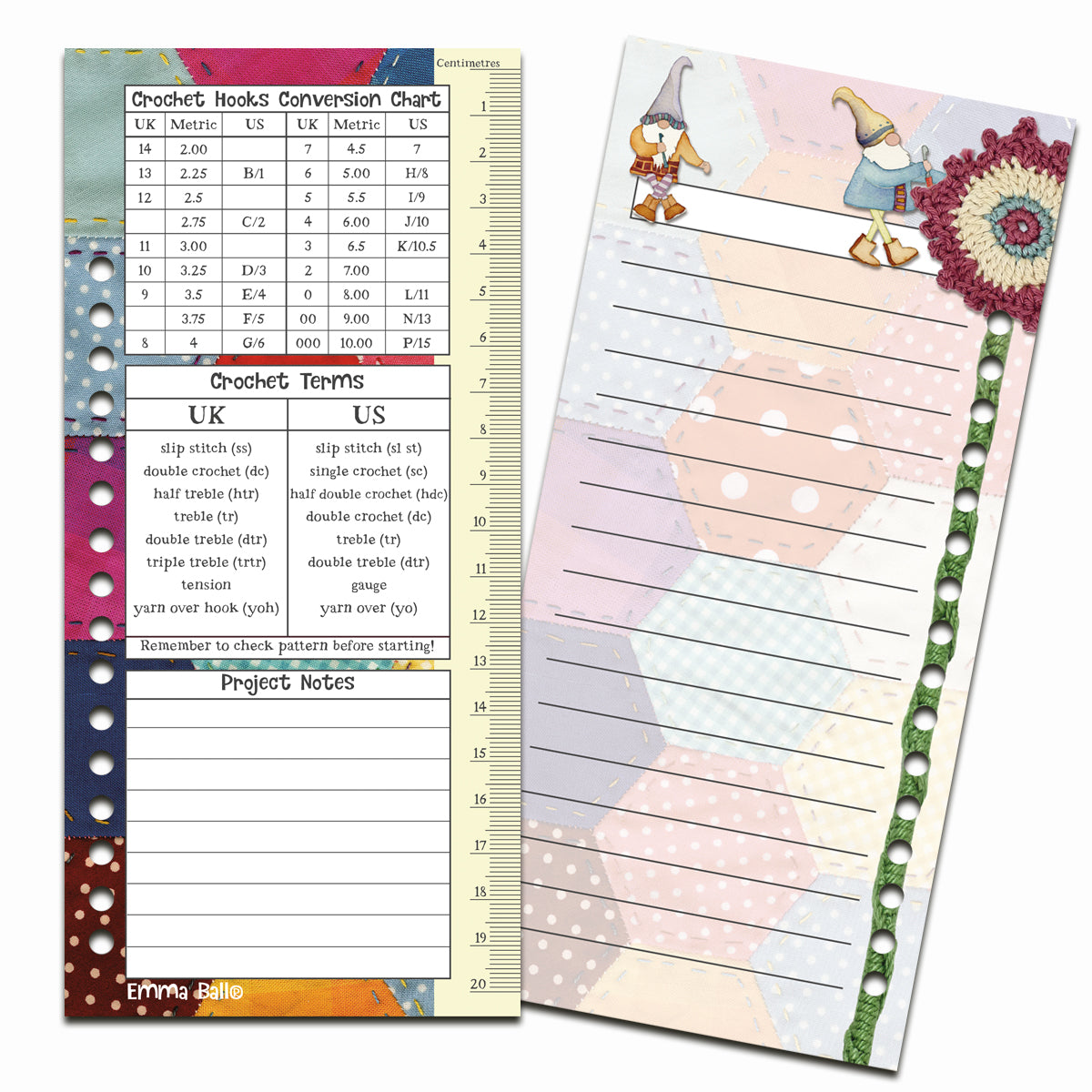 Colour Chart Cards by Emma Ball