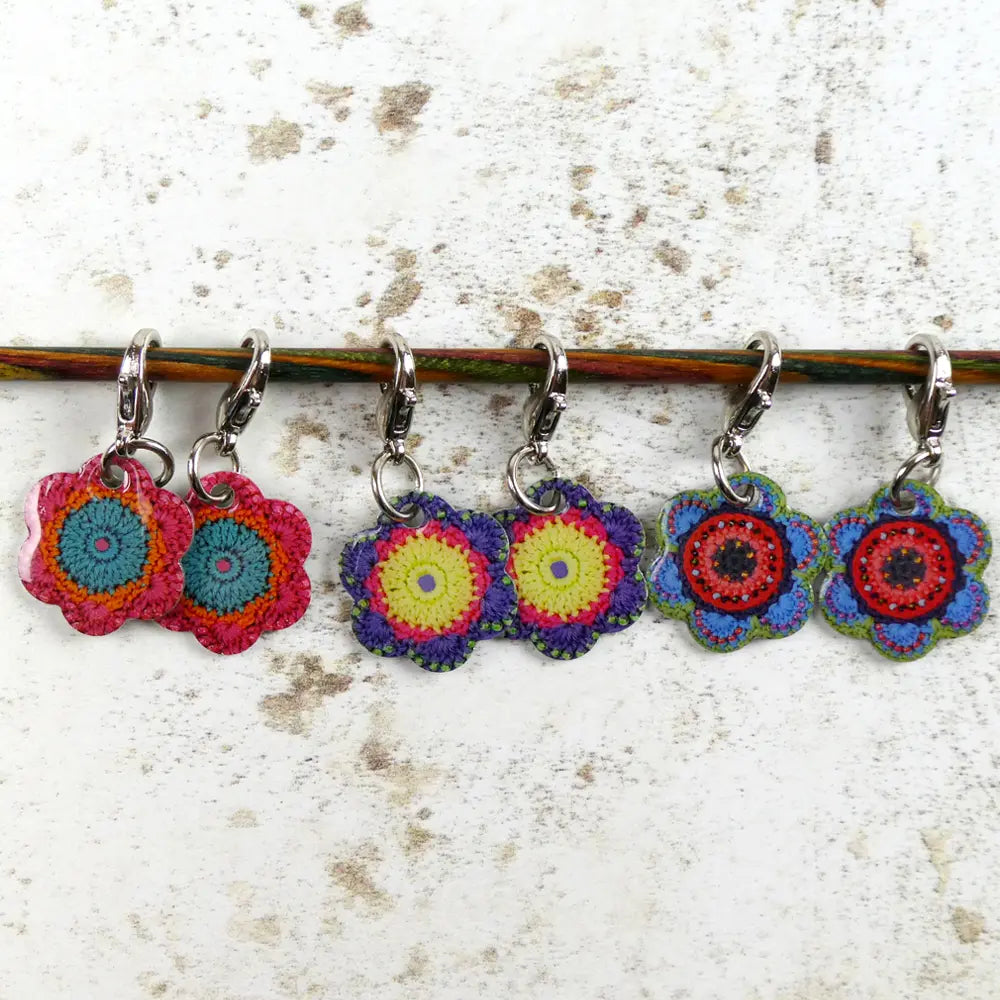 Emma Ball Stitch Markers - Crochet