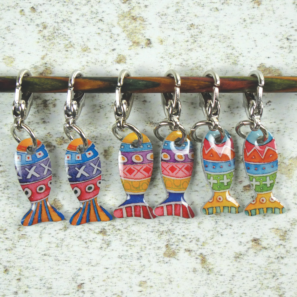 Emma Ball Stitch Markers - Crochet