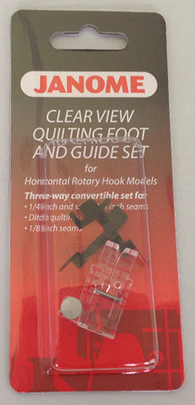Janome Clear View Quilting Foot & Guide Set