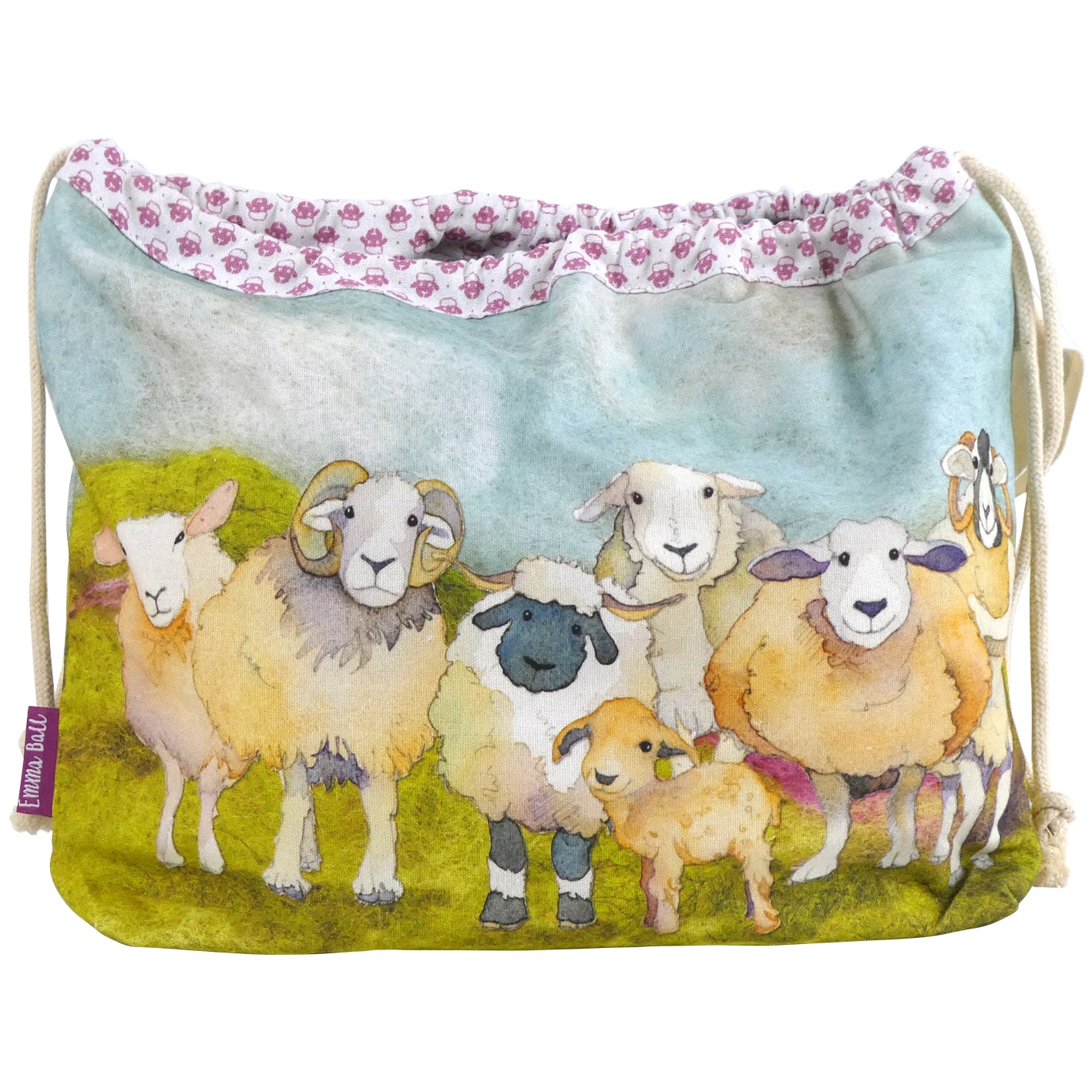 Emma Ball - Drawstring Project Bags