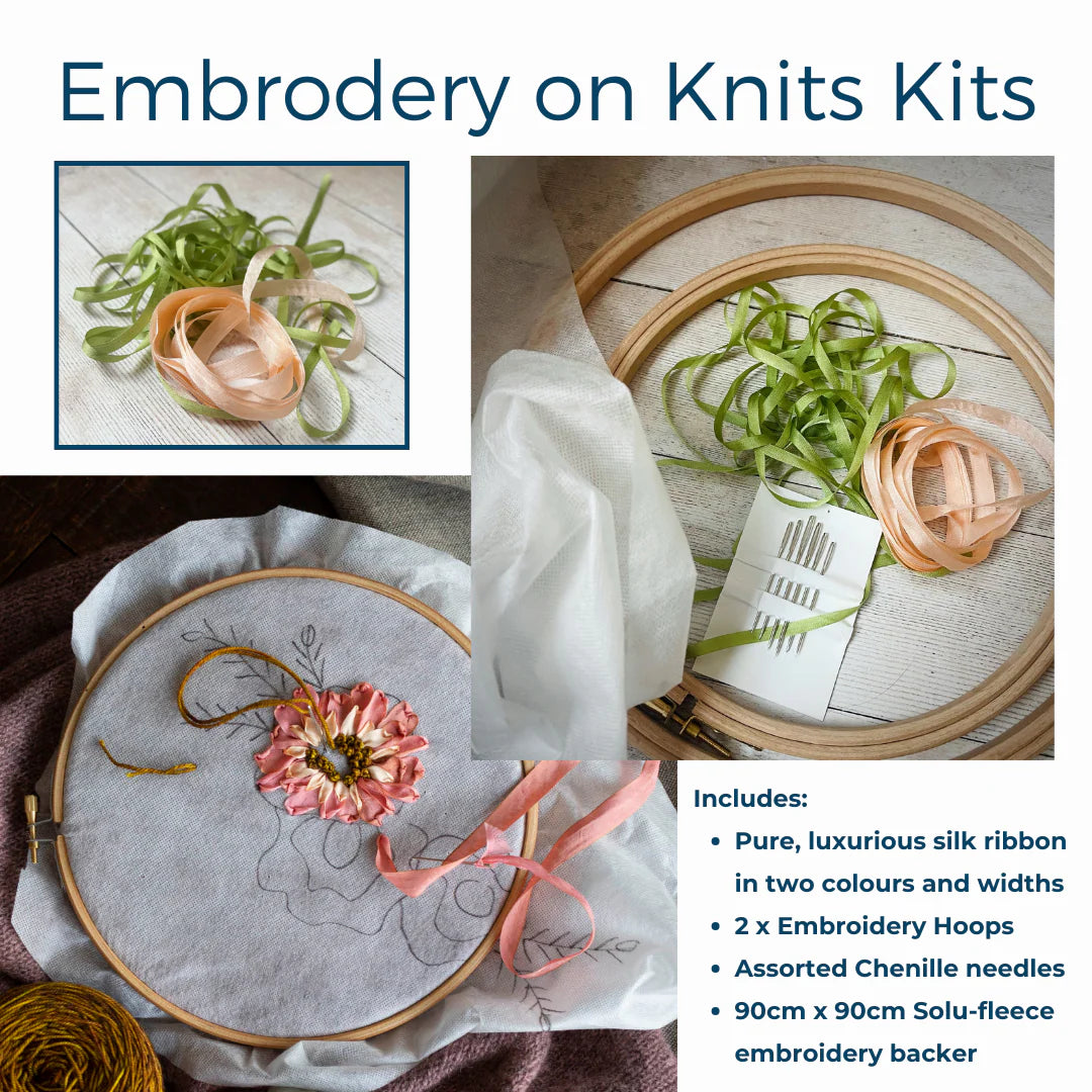 Laine Embroidery on Knits