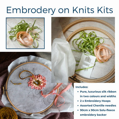 Laine Embroidery on Knits
