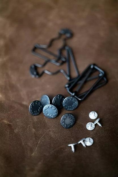 Merchant & Mills - Harlene - Gunmetal Hardware Kit