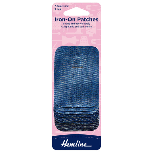 Hemline Iron-On Patches