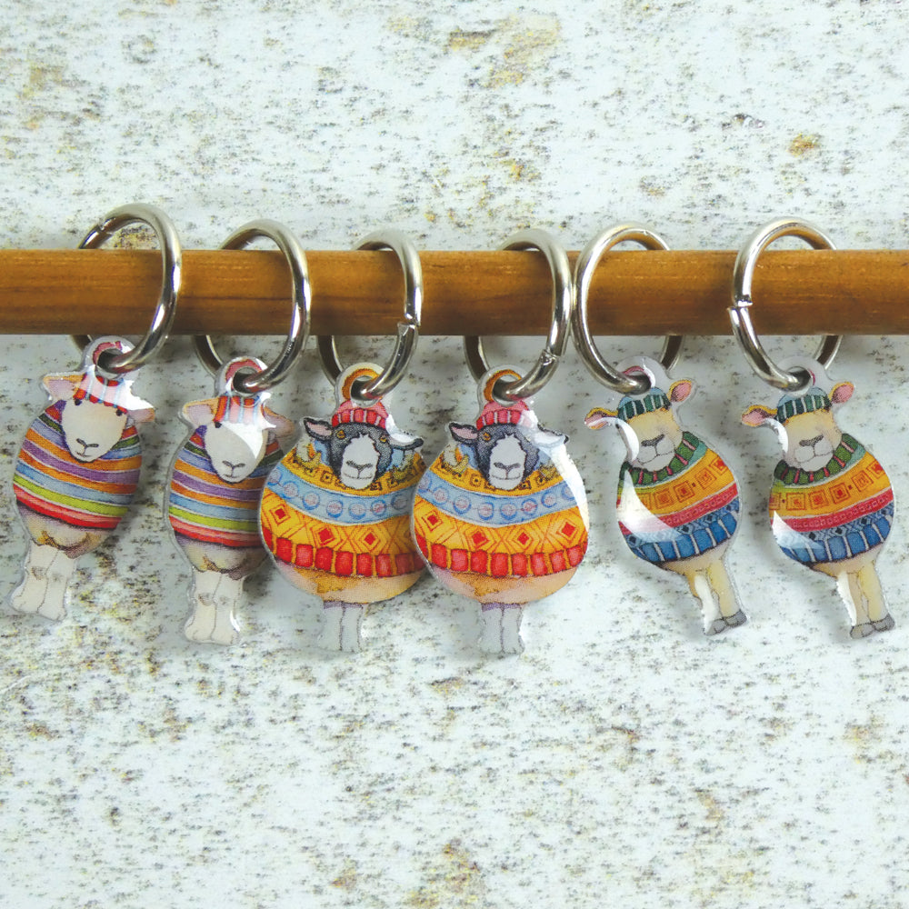 Emma Ball Stitch Markers - Knitters