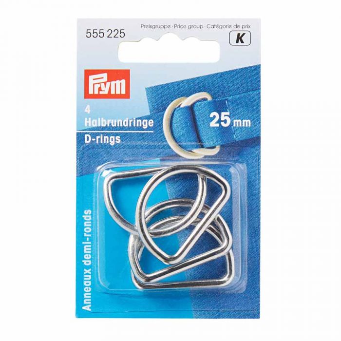 Prym D-rings - Silver
