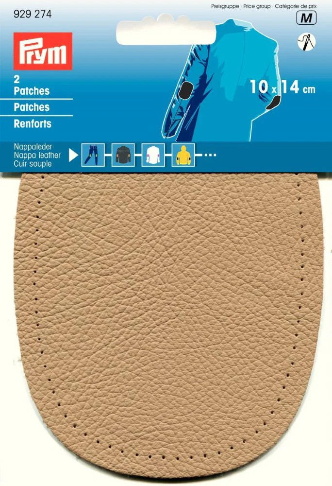 Prym Leather Sew on Elbow Patches