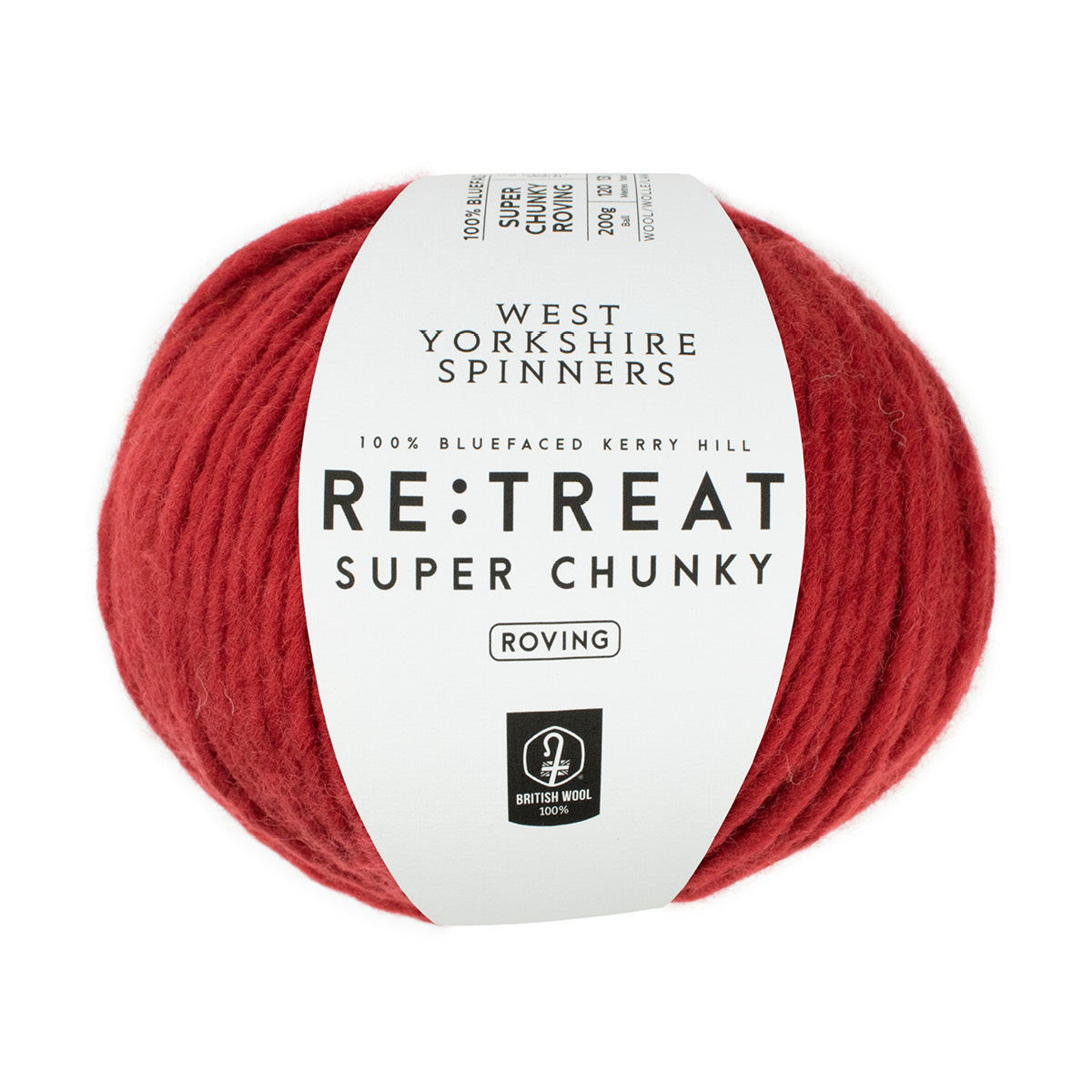 West Yorkshire Spinners - Re:treat Super Chunky Roving - Passion 1115