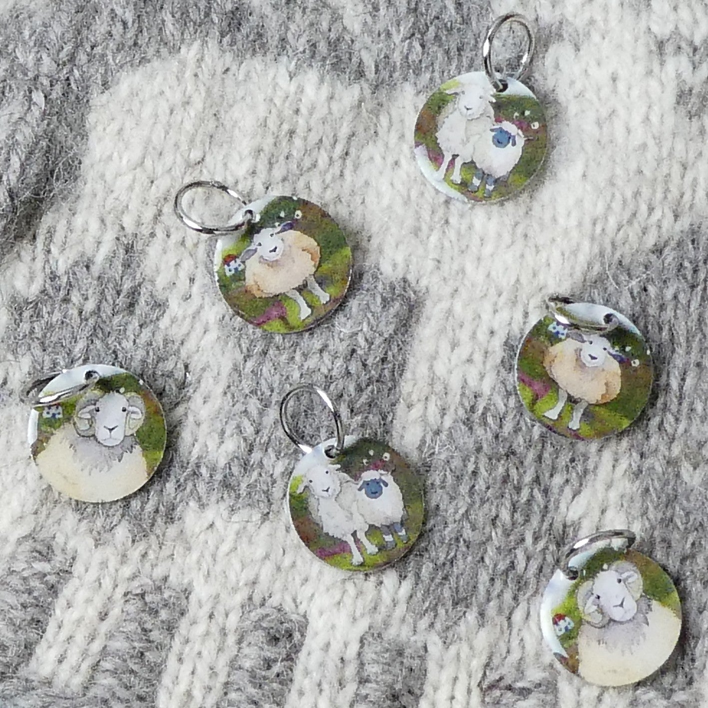 Emma Ball Stitch Markers - Knitters