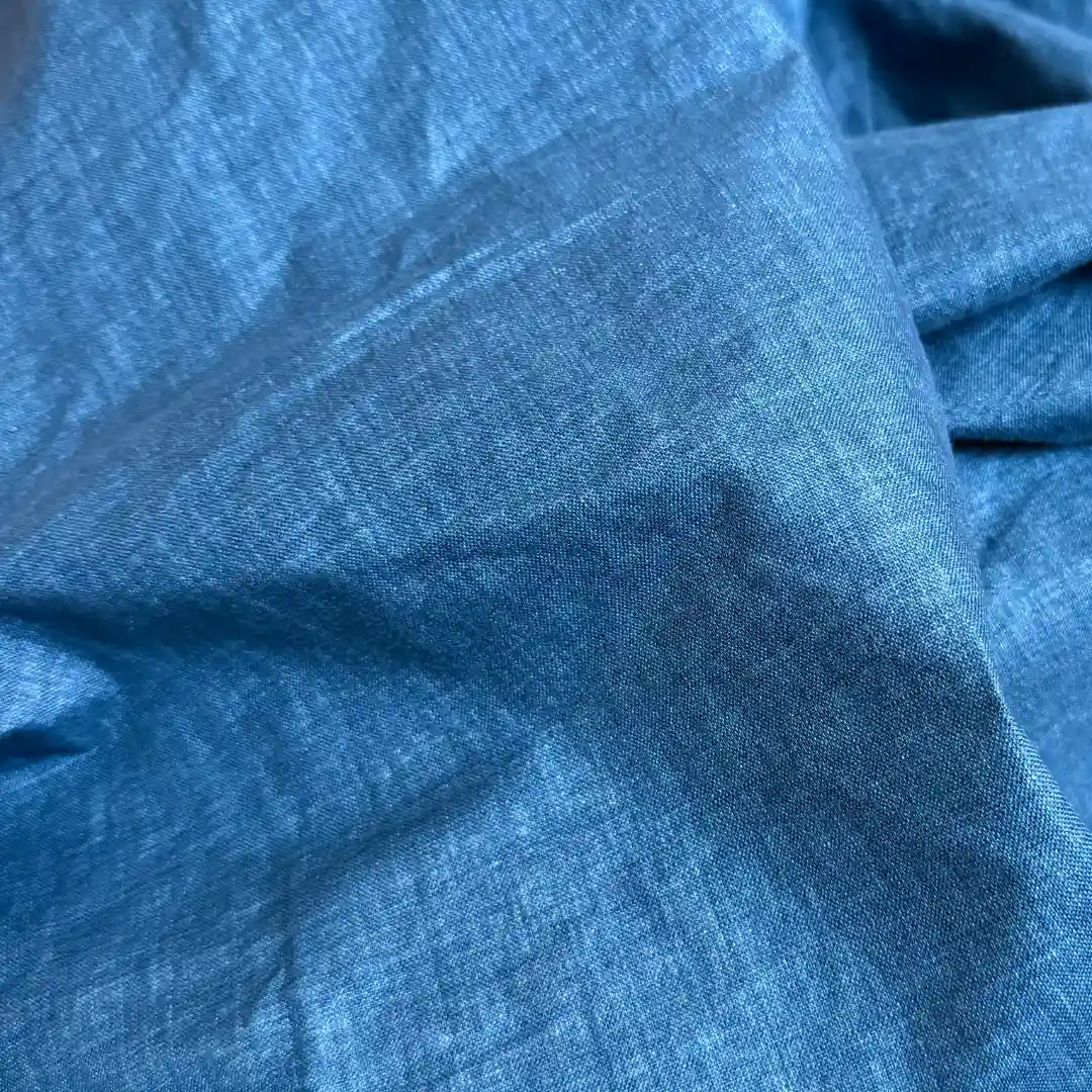 Fabrics by Hilary PANAREA Waterproof Blue Melange