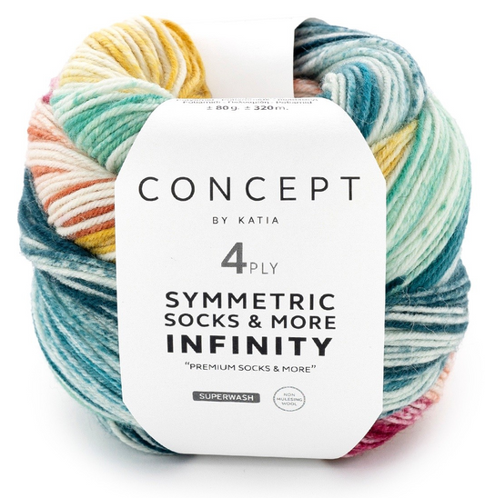 Katia Symmetric Socks & More Infinity 4ply/Fingering