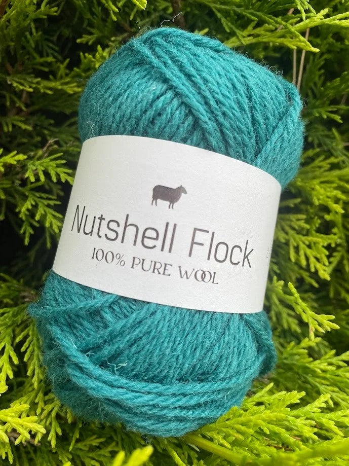 Nutshell Flock - 100% Pure British Wool - DK