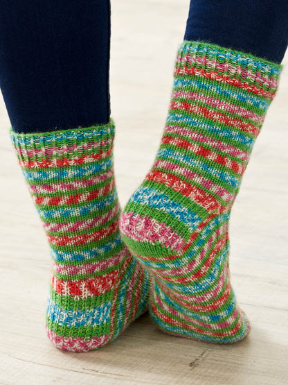 West Yorkshire Spinners Christmas Socks Collection 1 Pattern Book